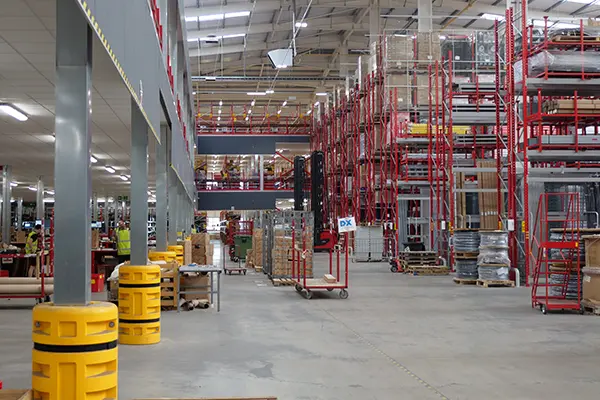Mezzanine in warehouse Mezzanine in warehouse