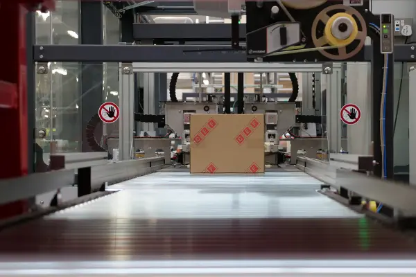CEF carton in Sparck CVP machine CEF carton in Sparck CVP machine